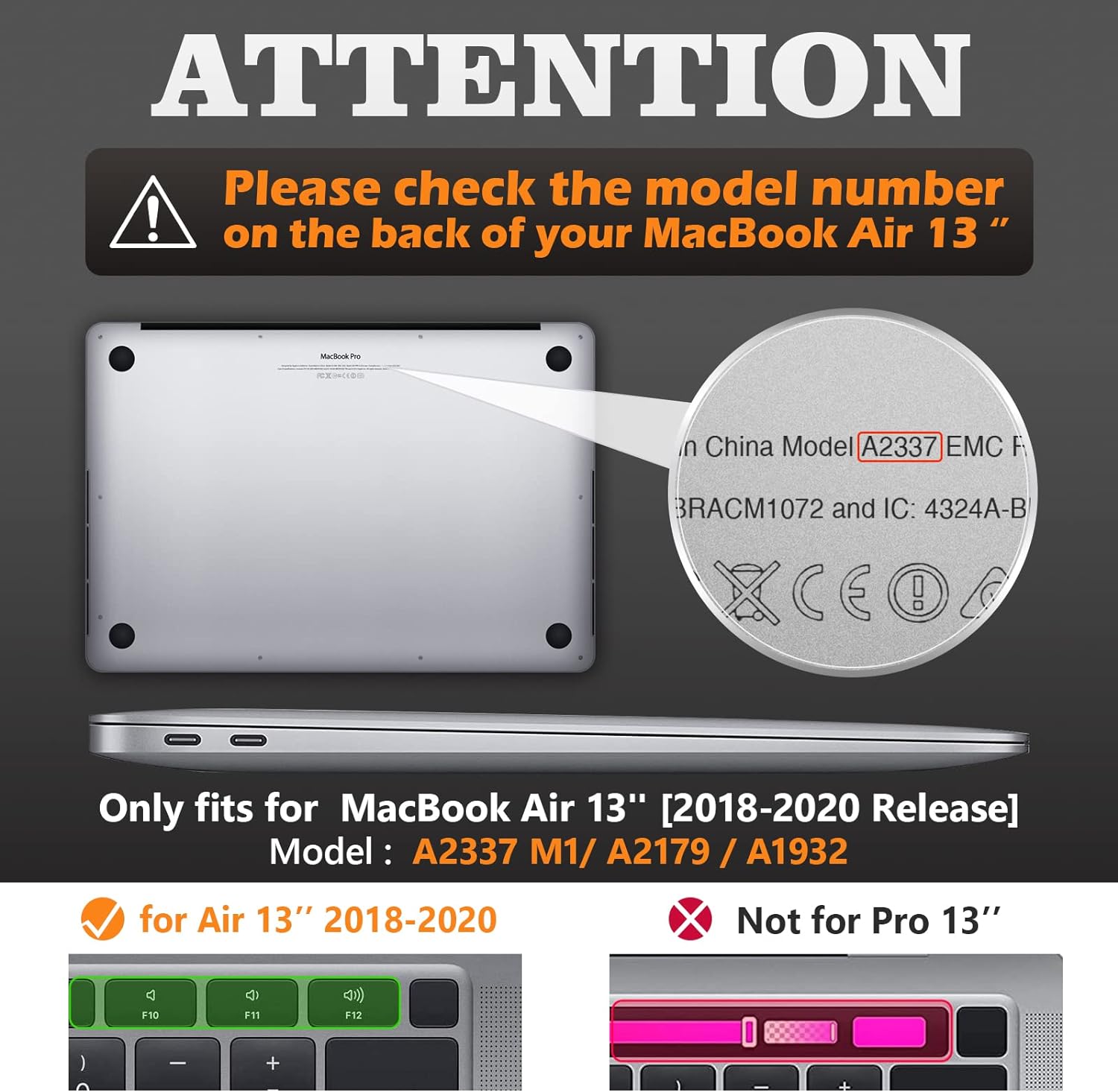 Hard Shell Smart Cover Case with Foldable Kickstand for Apple MacBook Air 13 Hard Shell Smart Cover Case with Foldable Kickstand for Apple MacBook Air 13